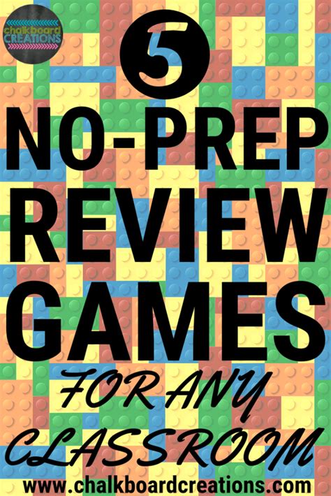 High School Review Games