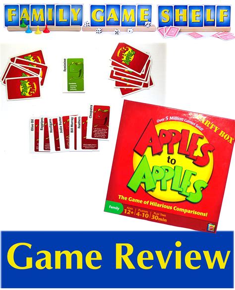 Review Of Apples To Apples Game Fun Card Game For Families With Review Of Apples To Apples Game Fun Card Game For Families With