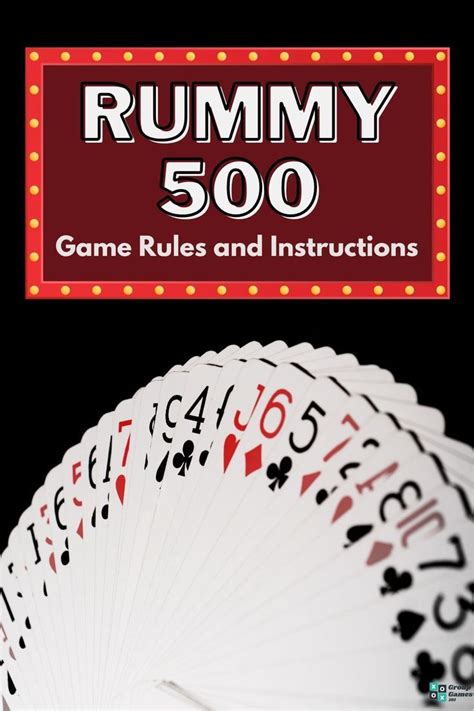 Rummy 500 Rules And Gameplay Instructions Fun Card Games 500 Card Rummy 500 Rules And Gameplay Instructions Fun Card Games 500 Card