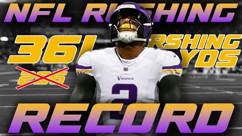 NFL Single Game Rushing Record