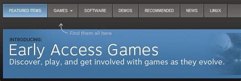 Steam Early Access Games