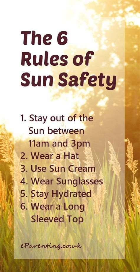 The 6 Rules Of Sun Safety Riset The 6 Rules Of Sun Safety Riset