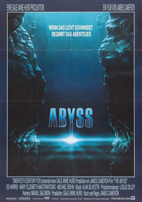The Abyss 2 Of 7 Mega Sized Movie Poster Image Imp Awards The Abyss 2 Of 7 Mega Sized Movie Poster Image Imp Awards