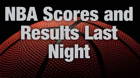 Last Night's Game Recap