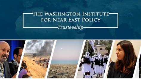 Trusteeship At The Washington Institute For Near East Policy Youtube
