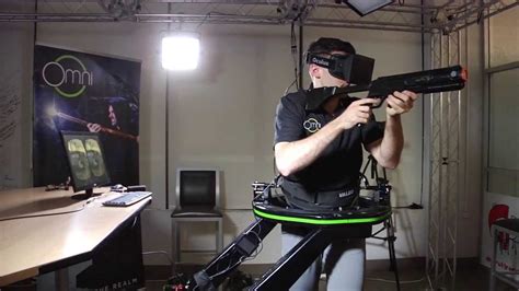 Virtuix Omni An Immersive Virtual Reality Gaming Experience Youtube Virtuix Omni An Immersive Virtual Reality Gaming Experience Youtube