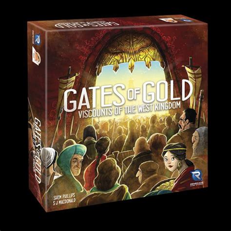 Viscounts Of The West Kingdom Gates Of Gold Board Game Viscounts Of The West Kingdom Gates Of Gold Board Game