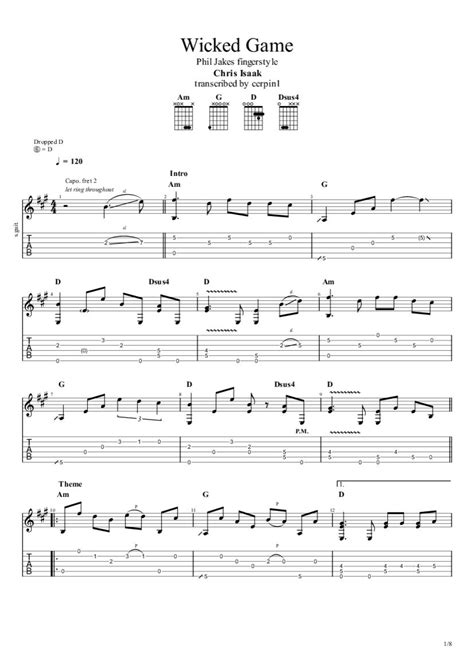5 Ways Wicked Game Tab